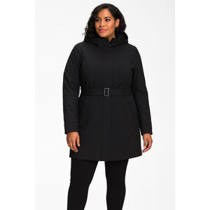 The North Face TNF Apex Primaloft Black Softshell Parka Winter Coat Women’s XL